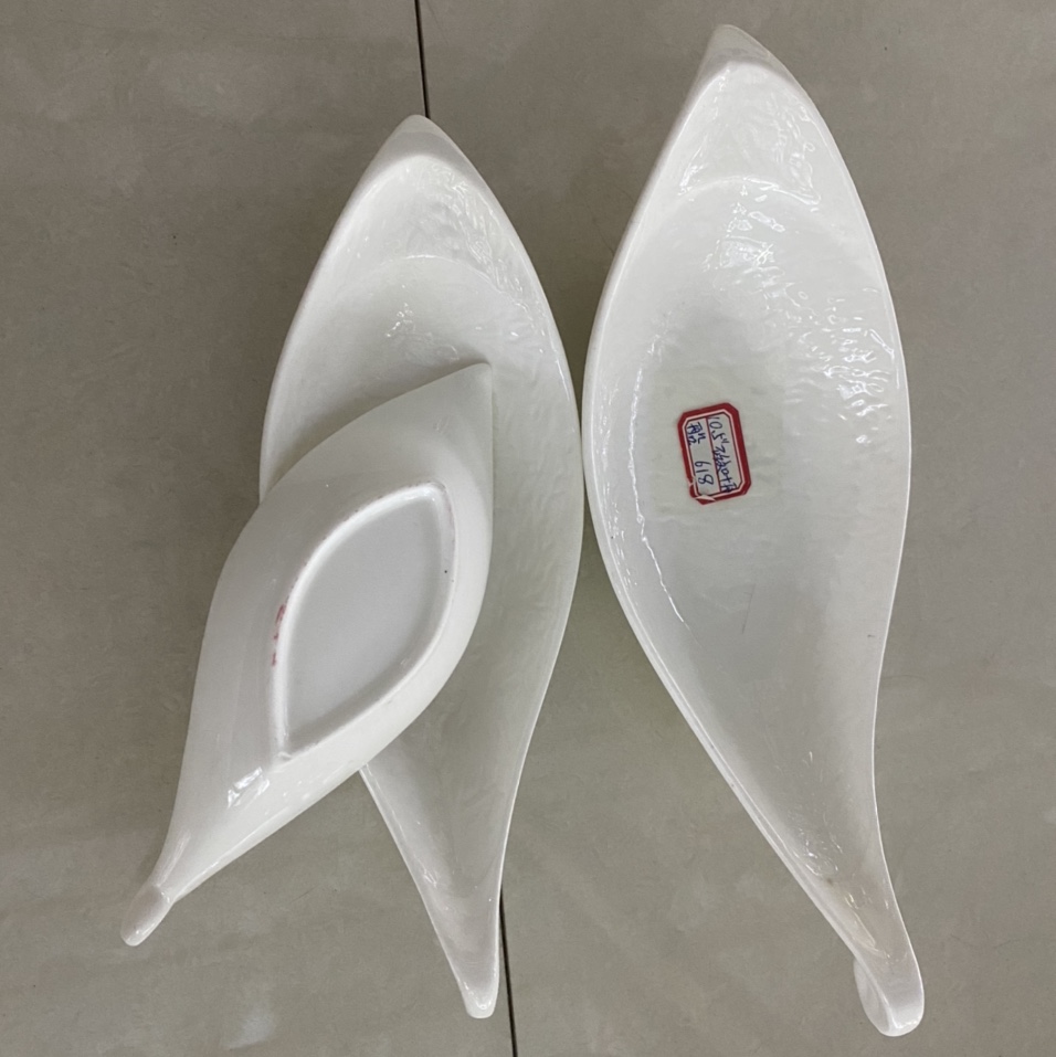 8.5寸石纹叶船