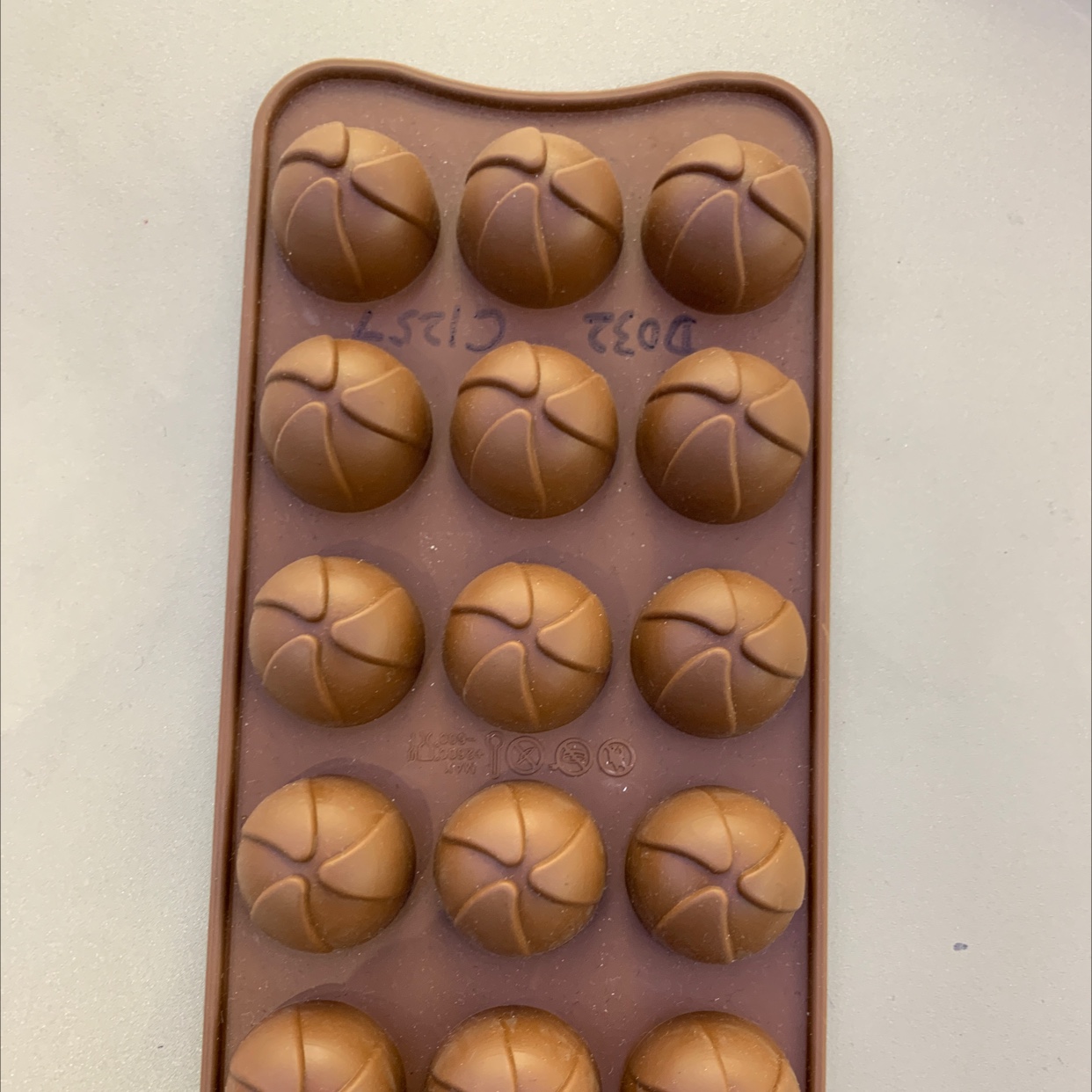 Molde de chocolate de silicona details Picture