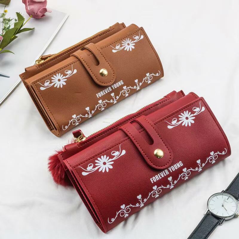 新款女士时尚百搭潮流钱包女士钱包手提包包细节图