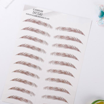 New brown eyebrow tattoo stickers