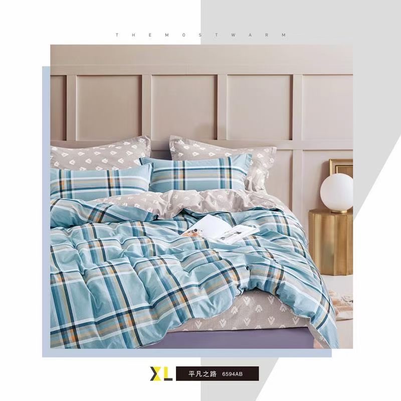 Summer cool Quilt 13372 pure cotton summer quilt Bedding four pieces Bed sheet and quilt cover Bedding four pieces bed sheet and quilt cover Bedding detail image 2