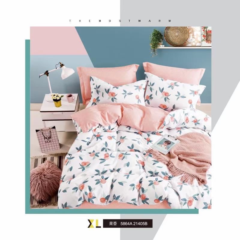 夏凉被13372纯棉夏被床上用品床单被套四件床上用品床单被套四件