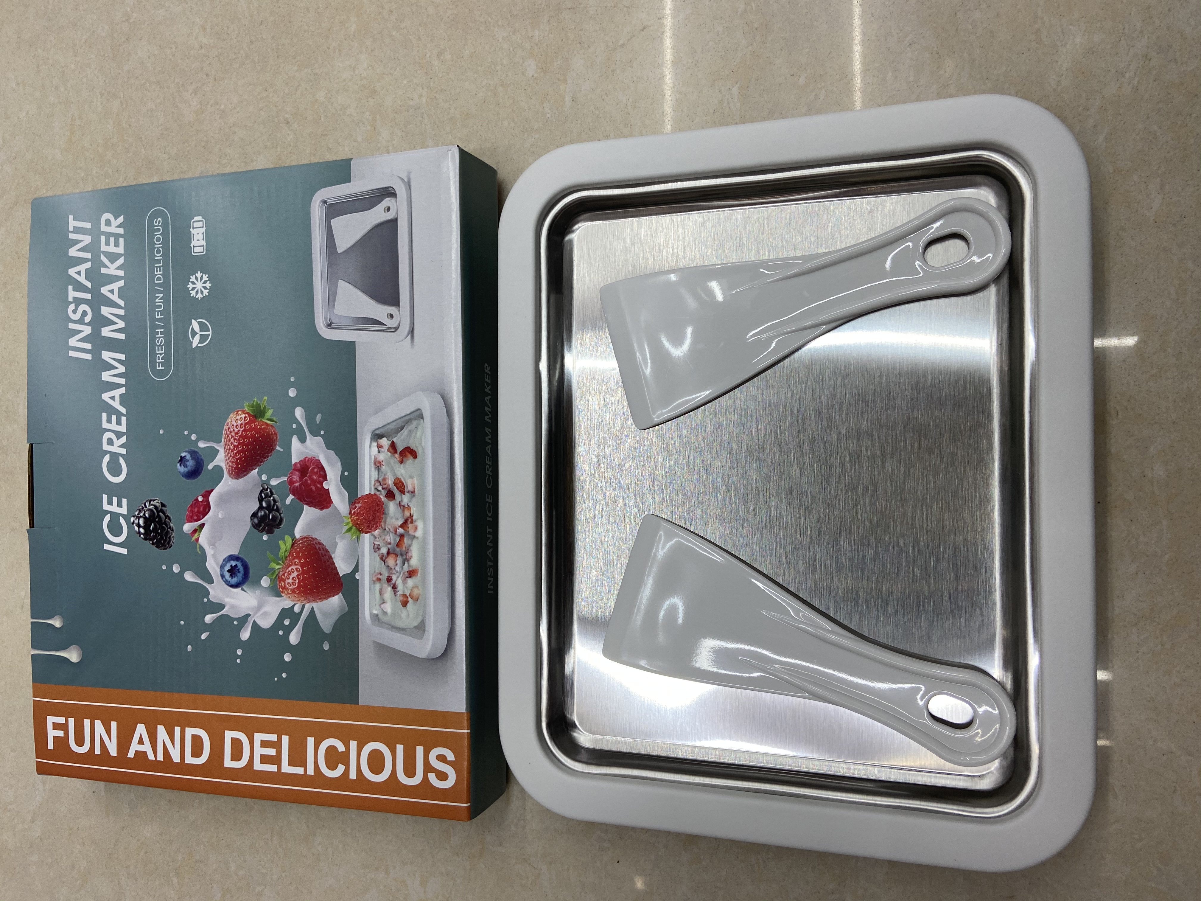 Ice stir-frying machine Item Picture