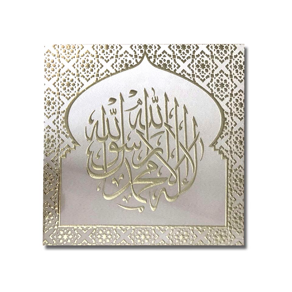 觉美工艺装饰画布艺系列挂画墙画宗教用品立体效果详情图3