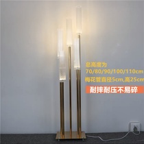 New iron electroplating luminous road leading wedding lighting road leading acrylic tube LED dragon ball bulb wedding props
