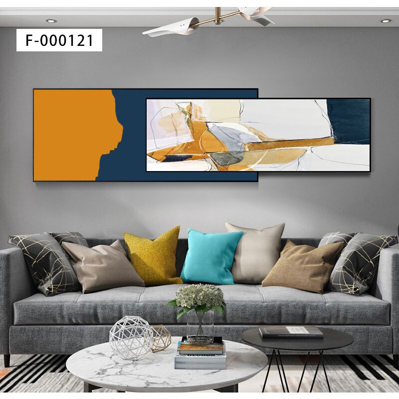 Aluminum alloy crystal porcelain crystal shell painting within painting light luxury style 48*1804️ ️ Item Picture