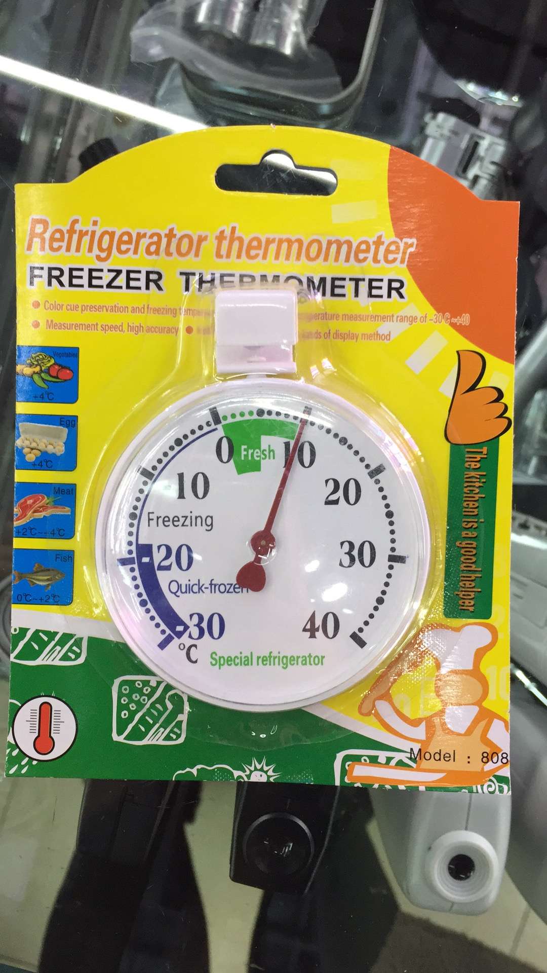 挂式圆形指针式冰箱温度计详情图11