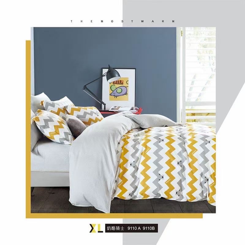 Summer cool Quilt 13372 pure cotton summer quilt Bedding four pieces Bed sheet and quilt cover Bedding four pieces bed sheet and quilt cover Bedding detail image 3