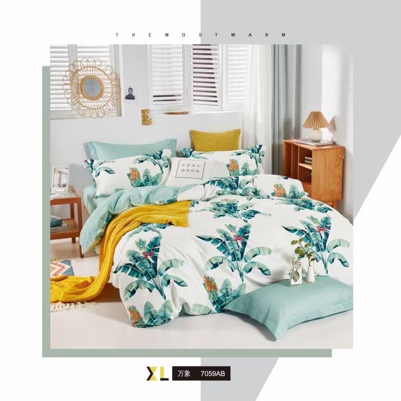 Summer cool Quilt 13372 pure cotton summer quilt Bedding four pieces Bed sheet and quilt cover Bedding four pieces bed sheet and quilt cover Bedding detail image 5
