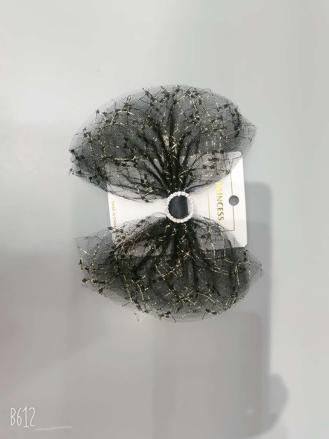 Korean Lace Bow Hairpin Fairy Fashion Simple Hairpin Day Tie Headwear With Diamond Item Picture