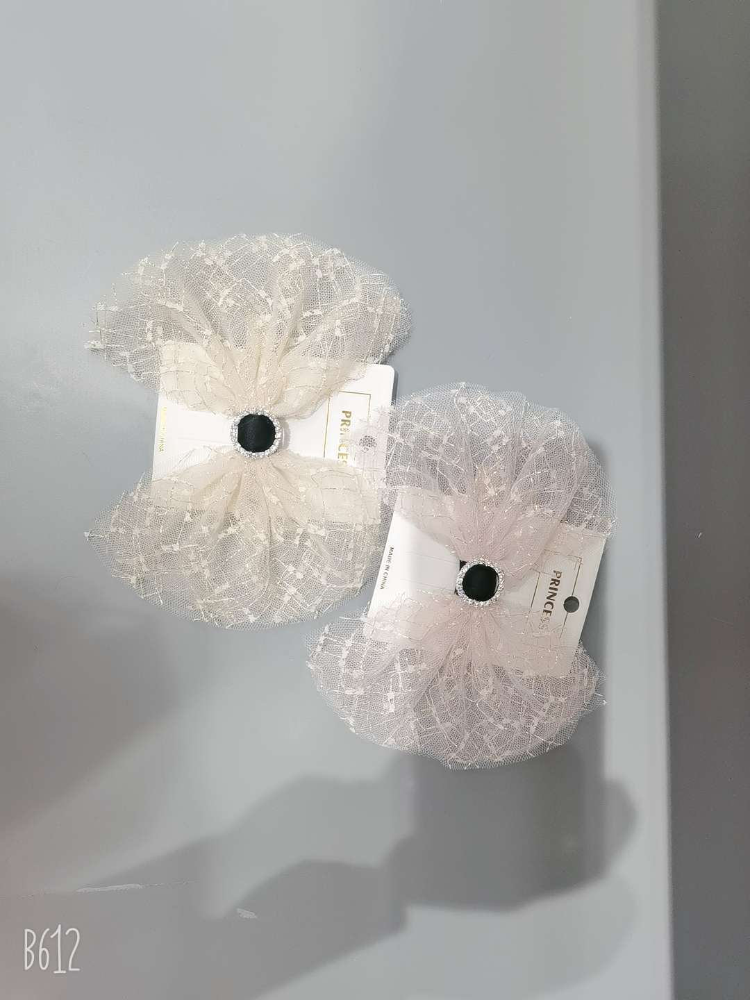Korean Lace Bow Hairpin Fairy Fashion Simple Hairpin Day Tie Headwear With Diamond details Picture
