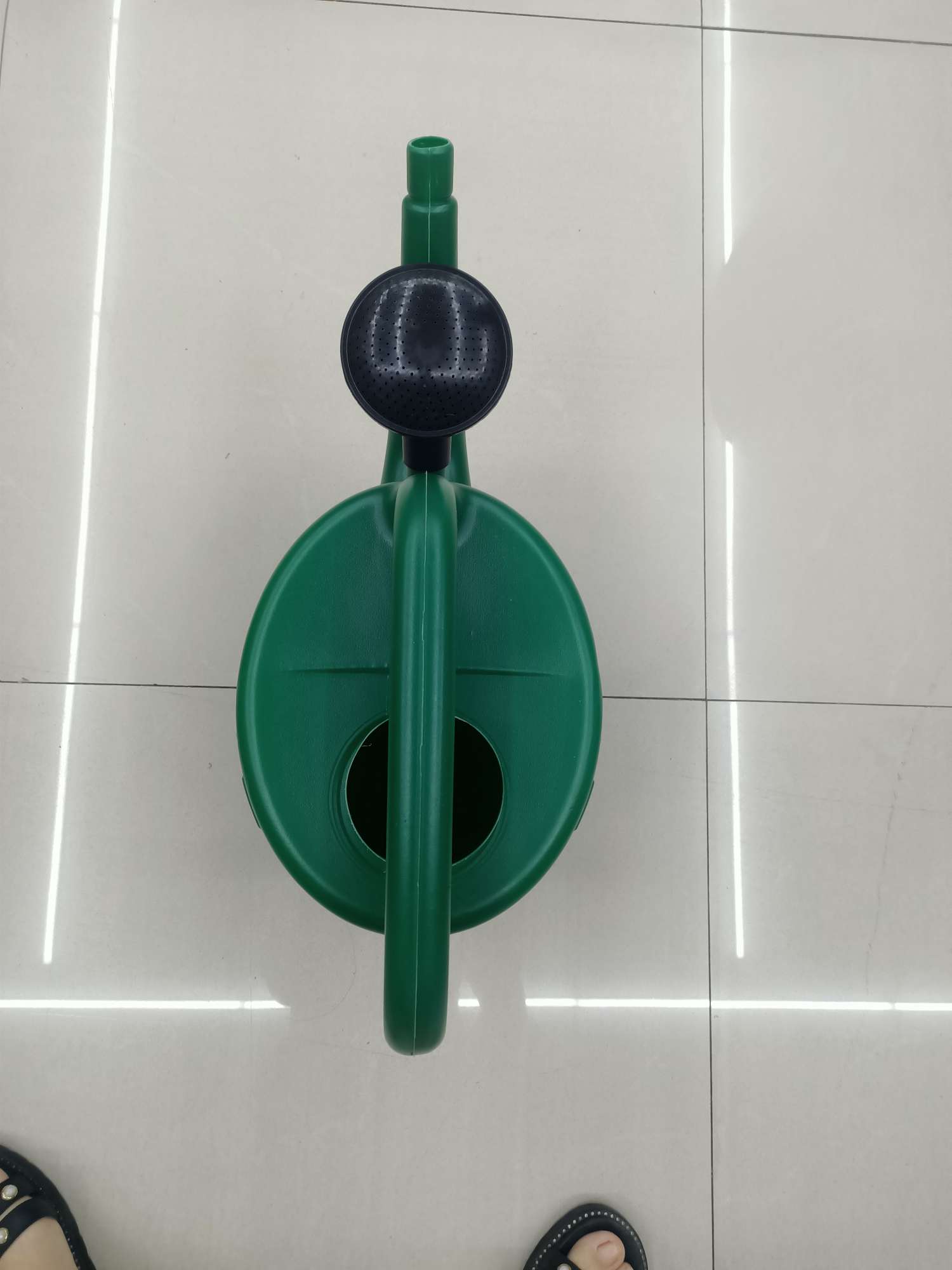 洒水壶5L批发家用农用园艺花卉喷壶5升绿色加厚塑料洒水壶长嘴浇水花洒器绿色洒水壶详情图5