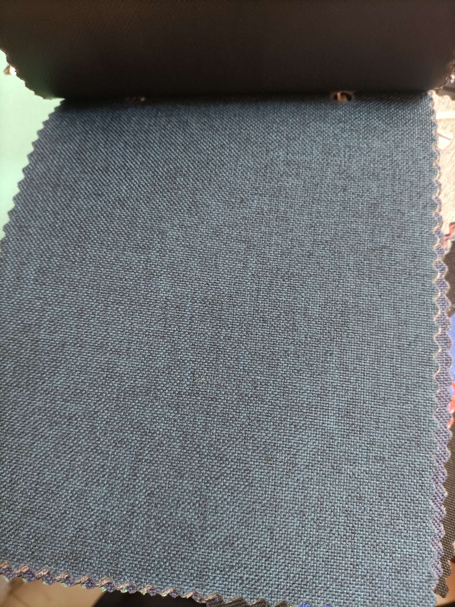 TY--012 600D Matte fabric PVC Glossy Texture 9# Navy Blue Factory Direct Sale Bestseller details Picture