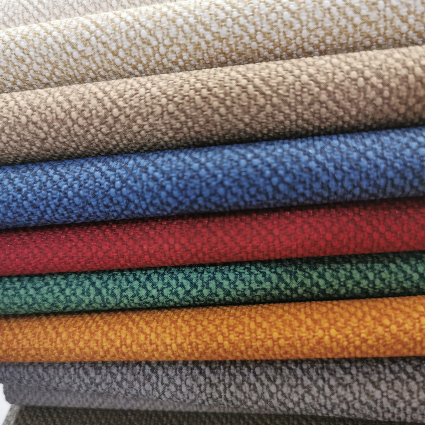 Direct sales of imitation fabric texture decorative leather from the manufacturer