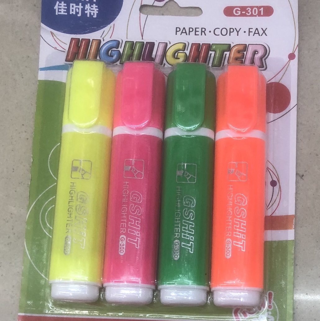 301-4 card-mounted highlighter