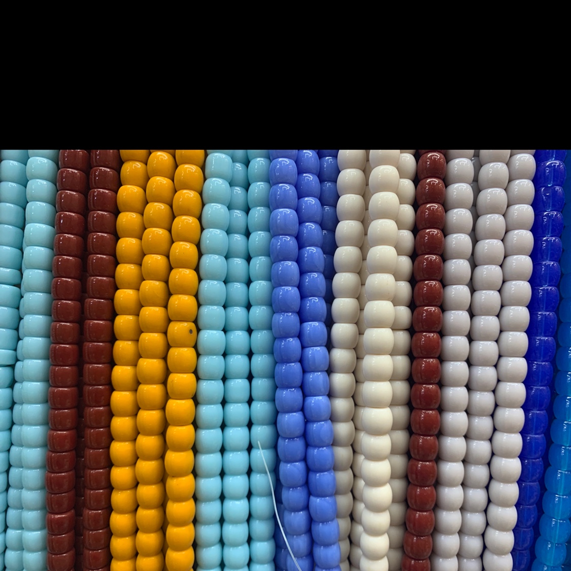 桶珠10*9实色珠