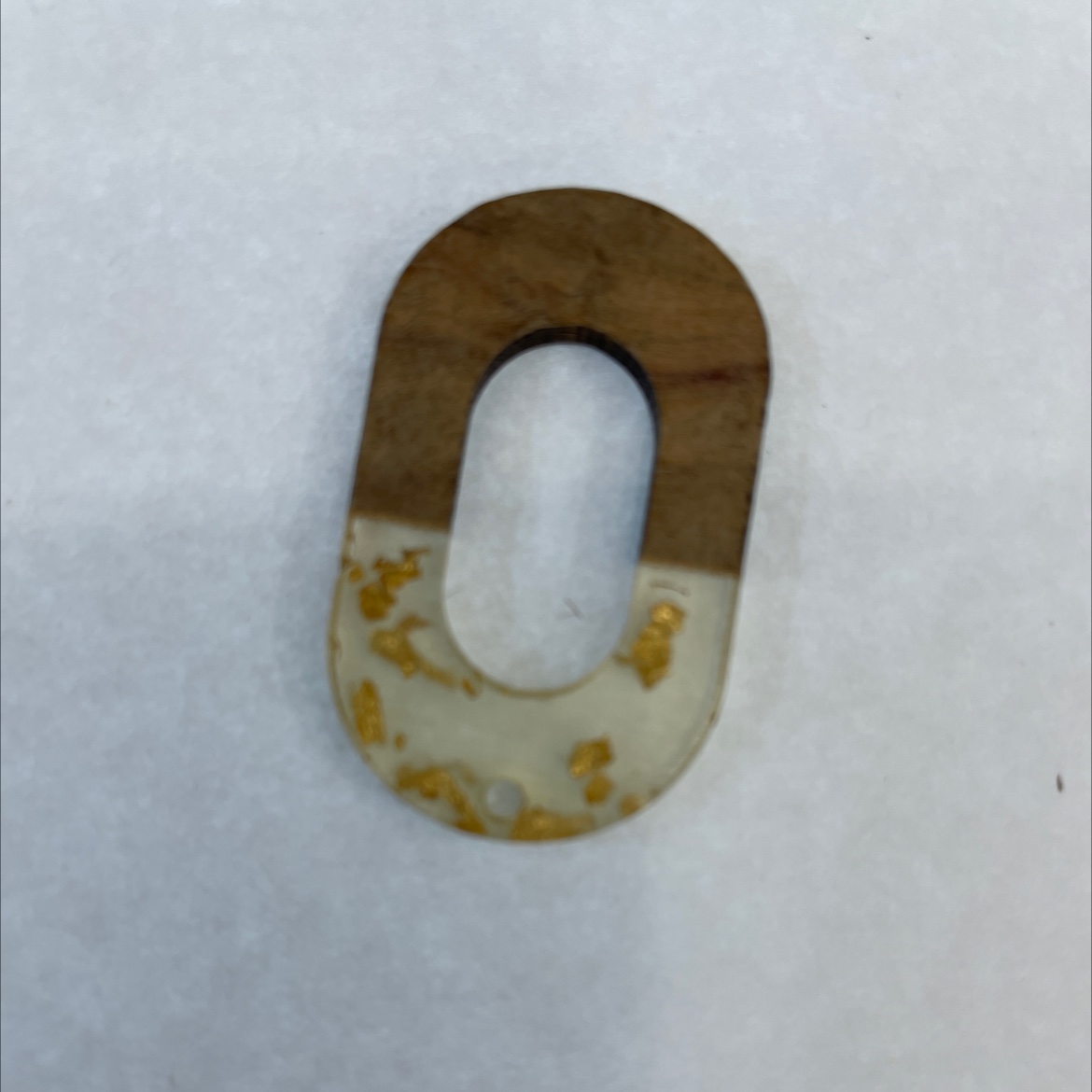 椭圆镂空异形饰品配件夸张风坠子吊饰