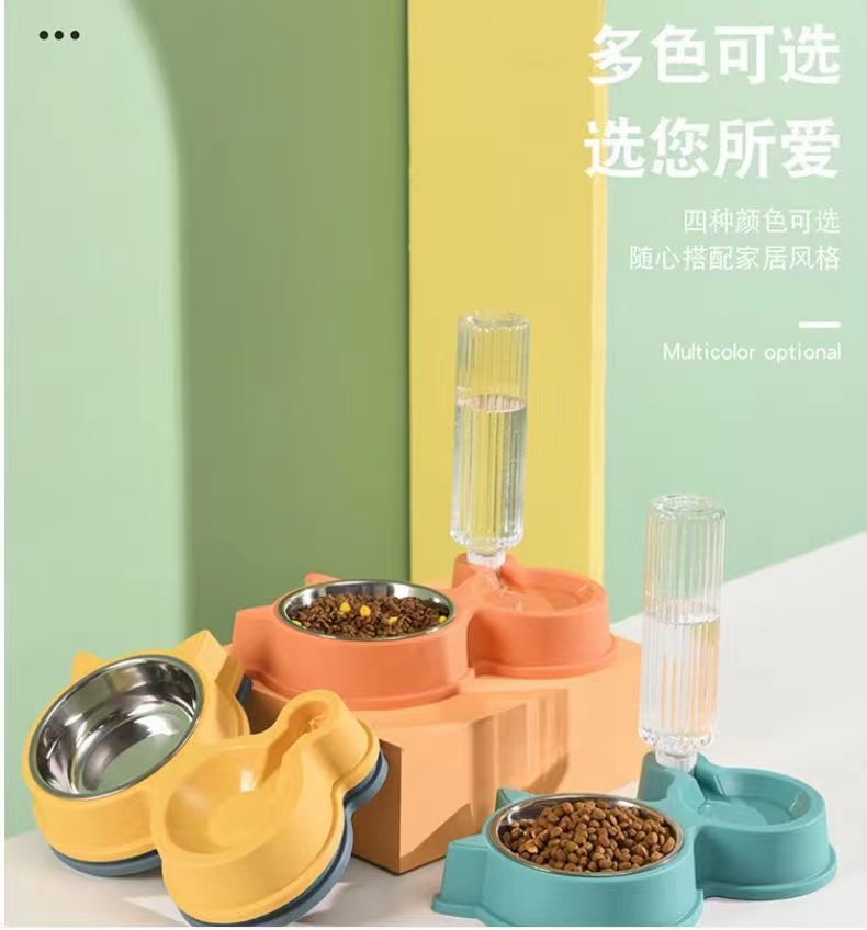 宠物用品！猫咪形状自动续水碗！详情9