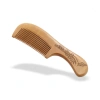 Factory direct sales of high-quality natural wood combs, old peach wood combs with handles, hair straightening combs and anti-hair loss combs Specification image