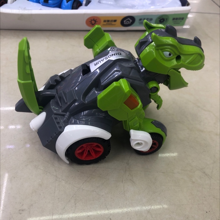 Inertial deformed dinosaur detail image 1