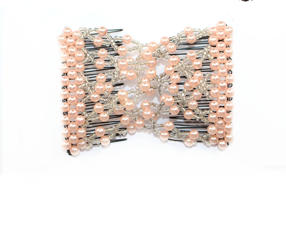 FLY46 magic European and American double-row plug comb, magic hair coil, hair clip, hair accessory, magic comb, versatile hair comb manufacturer, EBAY details Picture