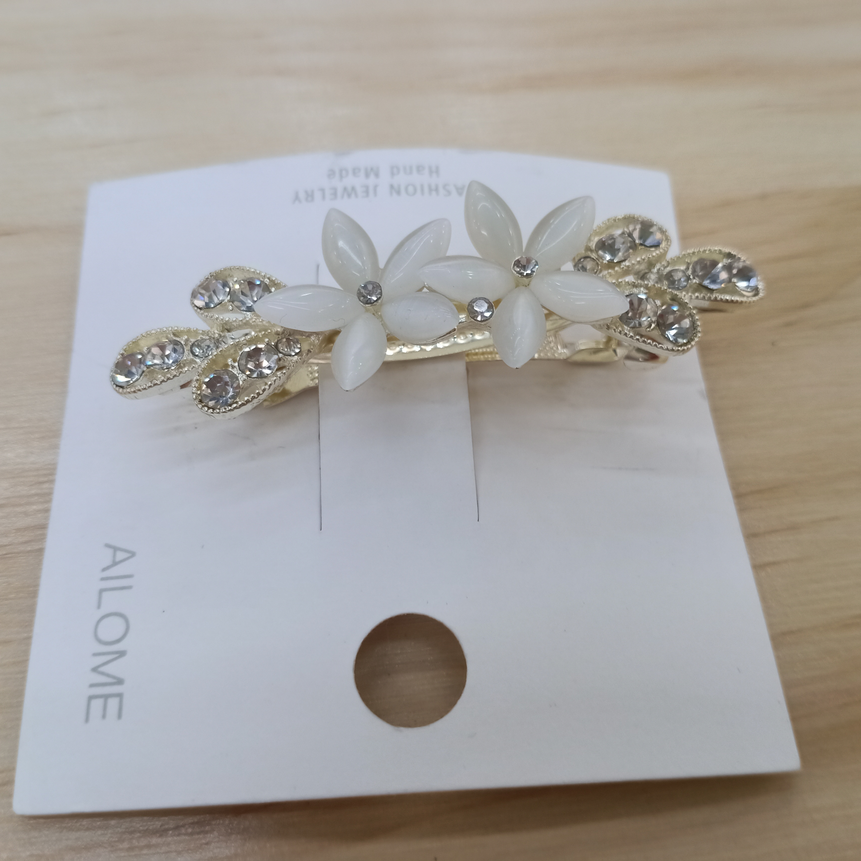 Gardenia Rhinodrill Hairpin, Elegant Ins Trend