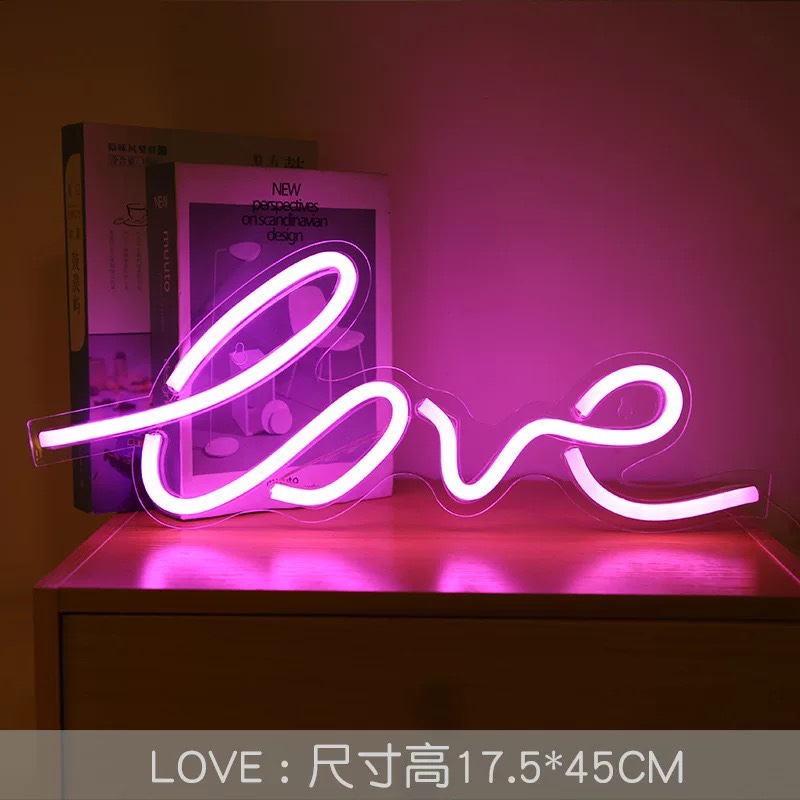 New LED Neon backplane Full range of acrylic transparent backplane Neon led backplane Neon flexible USBlove