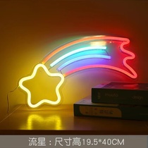New LED neon backplane Full range of acrylic transparent backplane Neon led backplane Neon flexible USB meteor