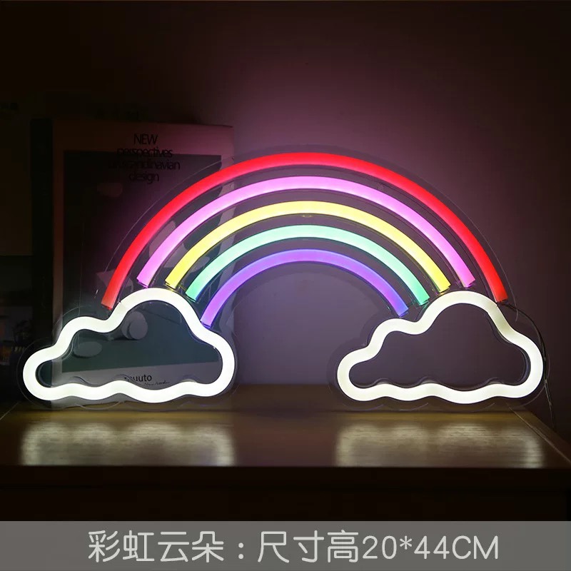 New LED neon backplane Full range of acrylic transparent backplane Neon led backplane Neon flexible USB cloud