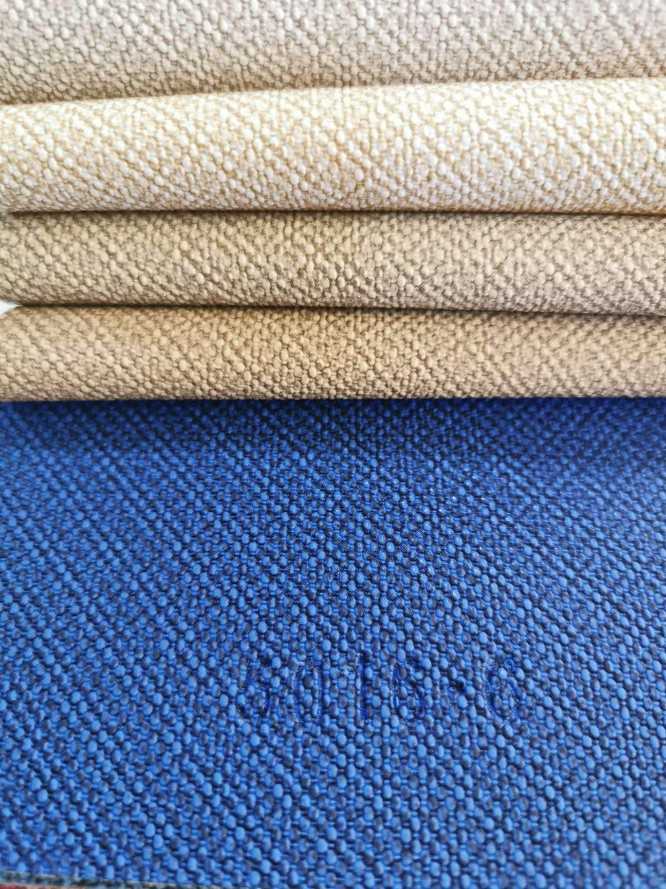 Direct sales of imitation fabric texture decorative leather from the manufacturer details Picture