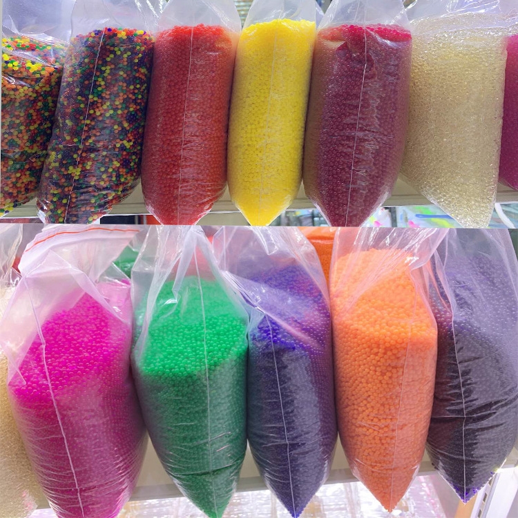 泡大珠玩具吸水珠无土养花栽培基质膨胀中号2.5-3.0