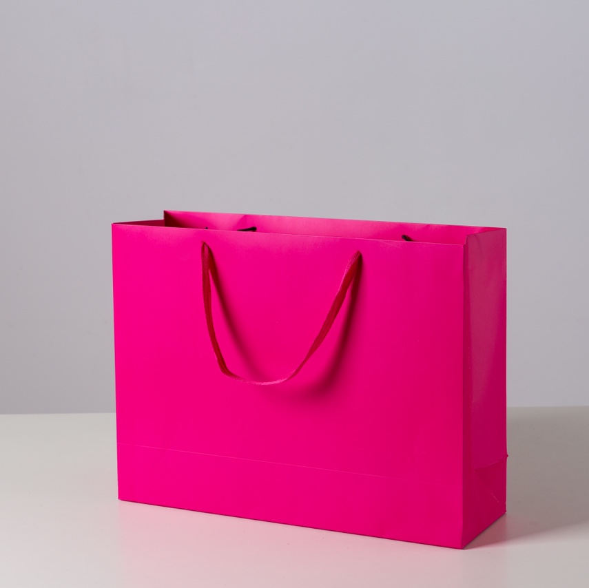 现货加厚服装通用礼品手提纸袋购物包装袋牛皮纸袋厂家直销