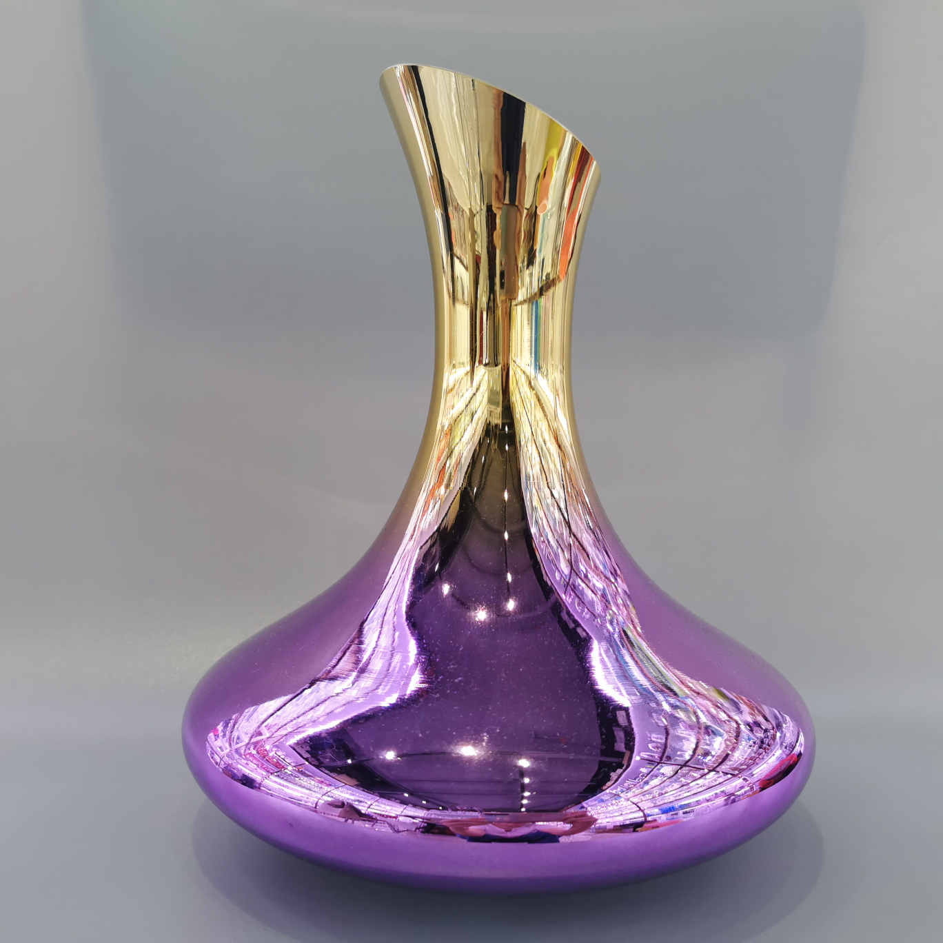JH19 Golden purple decanter