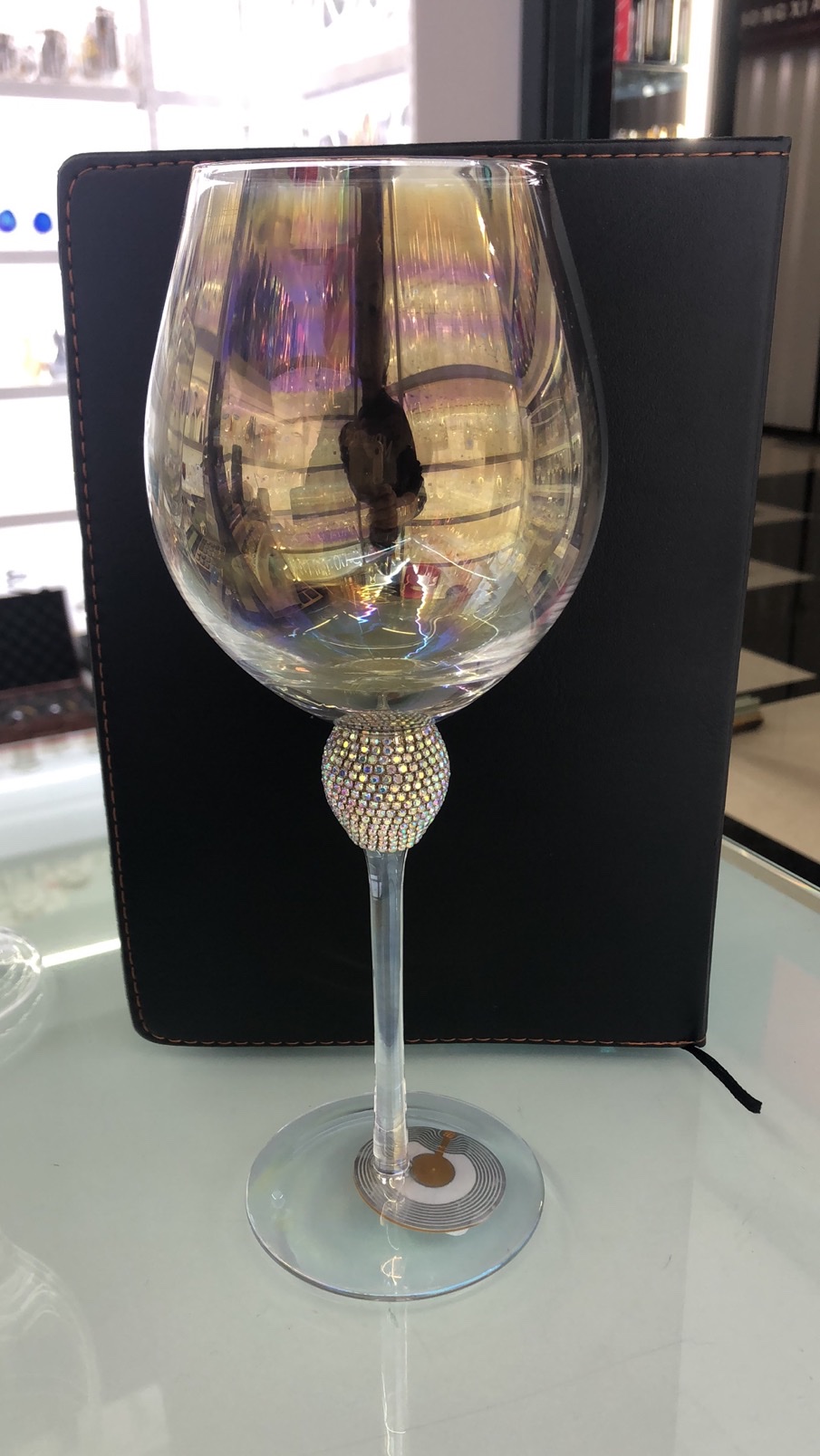 珠钻石电镀七彩色细节图