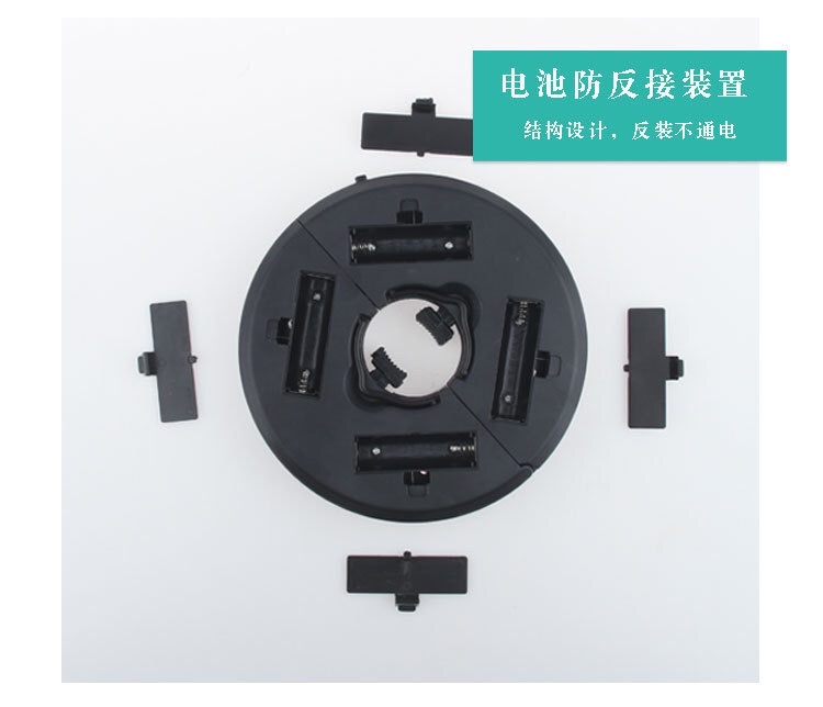 Outdoor multi-functional 24+4LED umbrella light, balcony emergency tent light, sunshade umbrella, detachable camping light, Roman light detail image 4