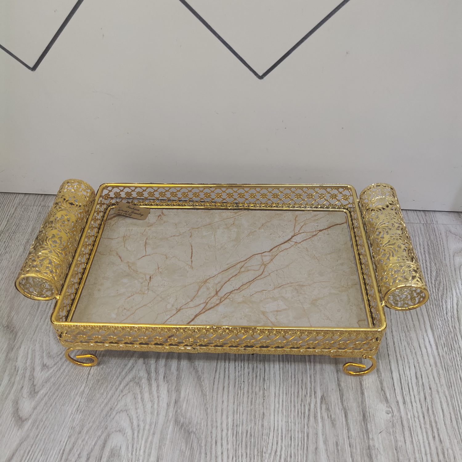 Yuxuan Ironwork Middle Eastern Style Home Decoration Ornaments, metal handicrafts, European Ironwork trays, 53