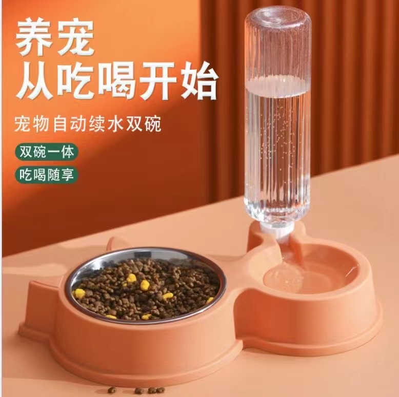 宠物用品！猫咪形状自动续水碗！详情3