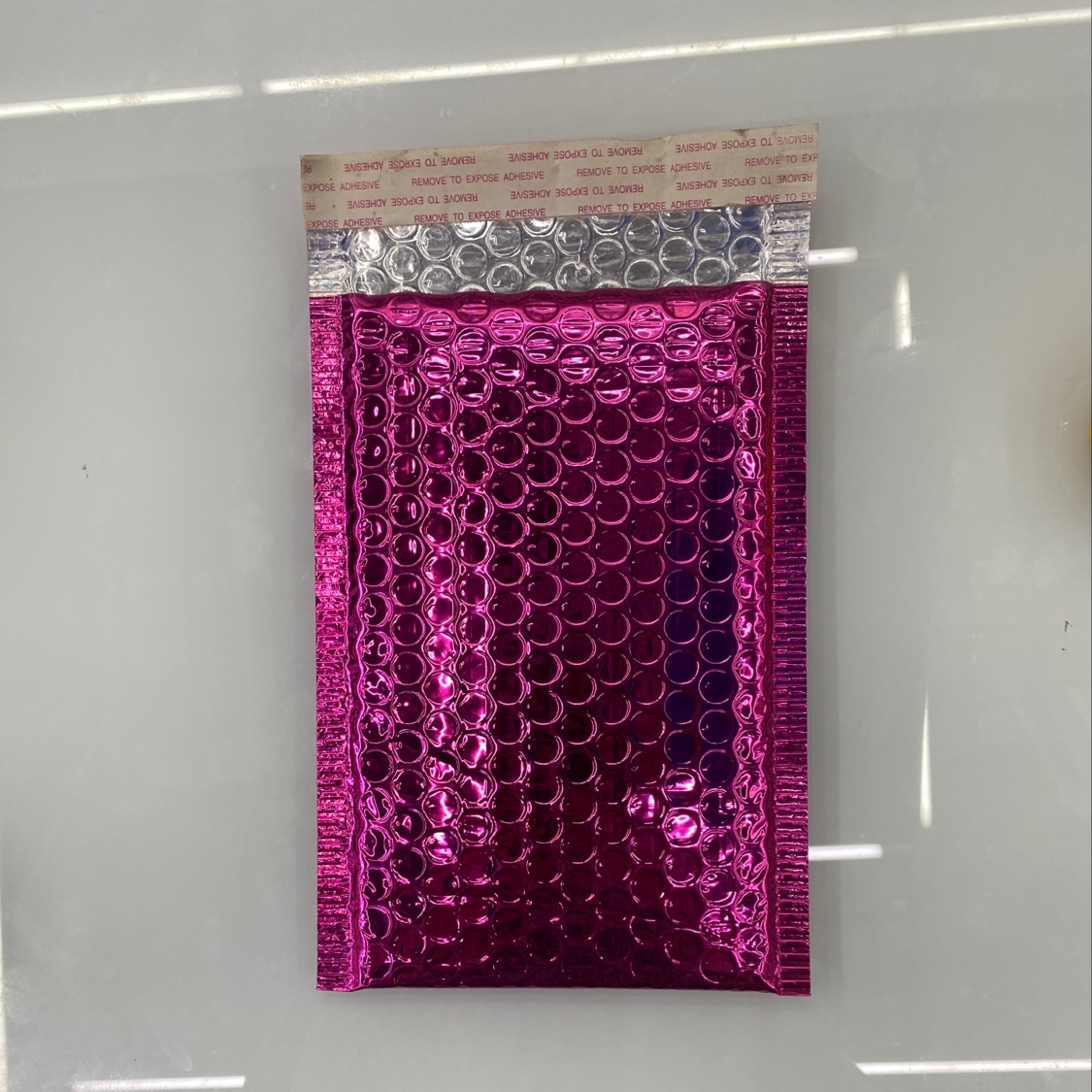 玫红泡泡袋子饰品包装袋首饰包装袋防震包装袋