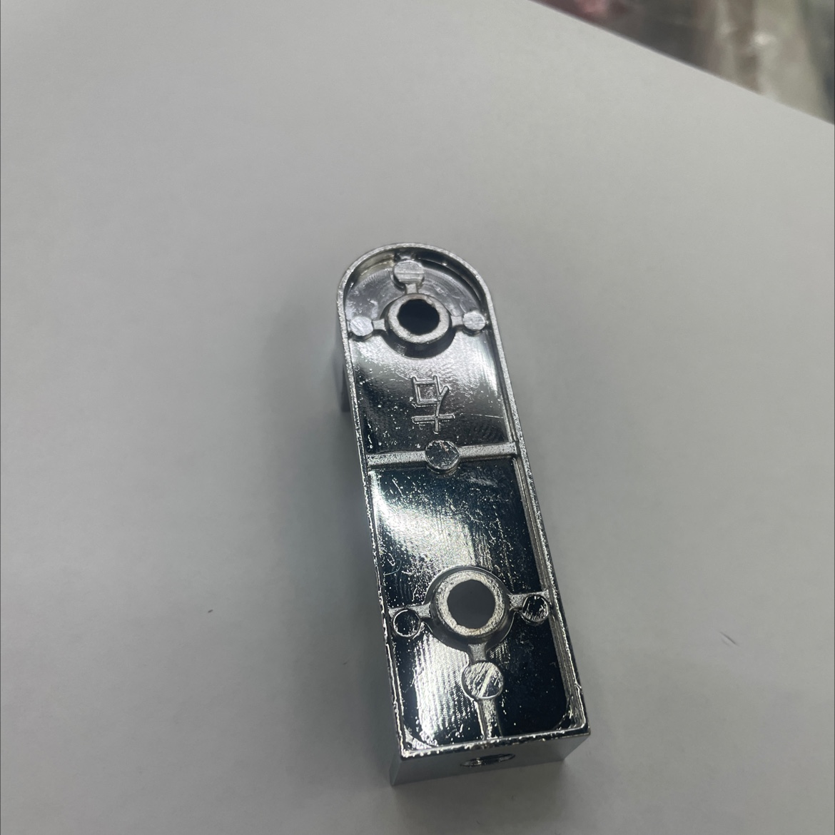 扁管托  法兰 管托  细节图
