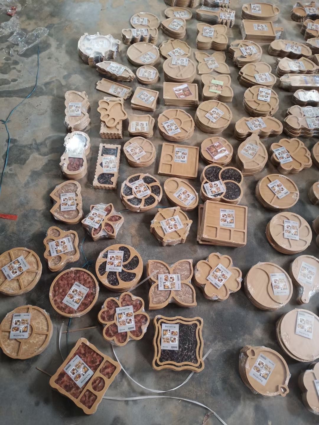 干果盘托盘细节图