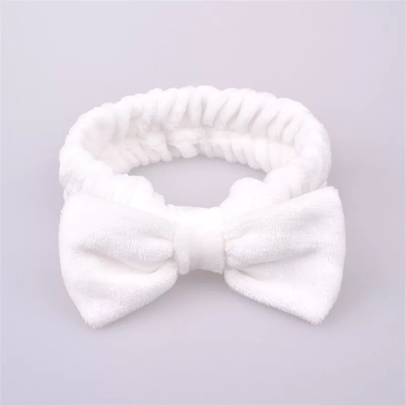 European and American bow face wash hair band detail image 15