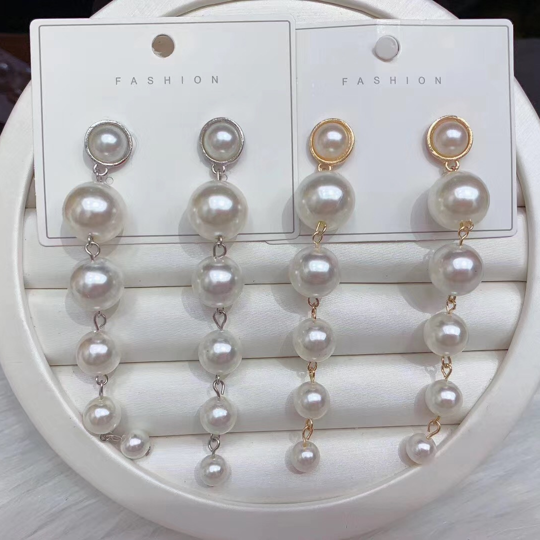 The New Trend Of Pearl Earrings Female Network Red Temperament High-Grade Earrings