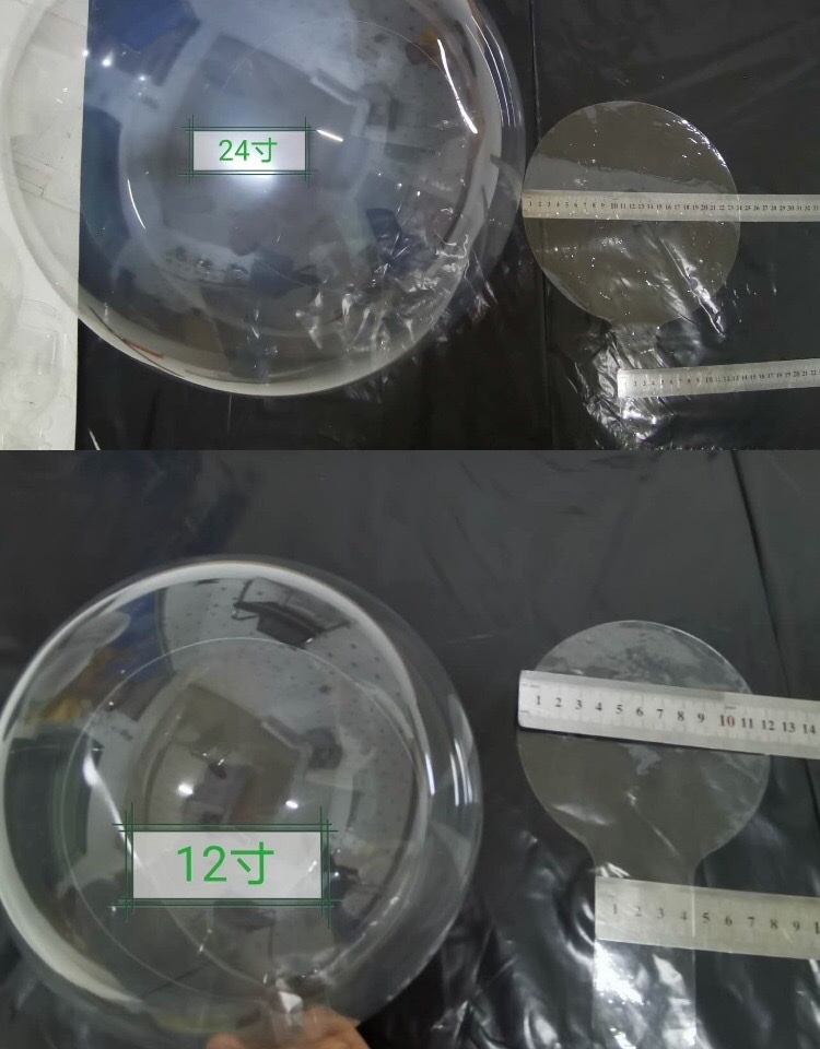 网红圆形透明波波球皮生日礼物气球玫瑰花束材料婚庆装饰波波球皮详情图2