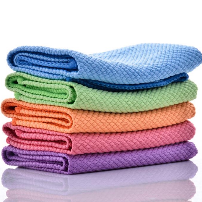 鱼鳞布擦玻璃不留痕抹布