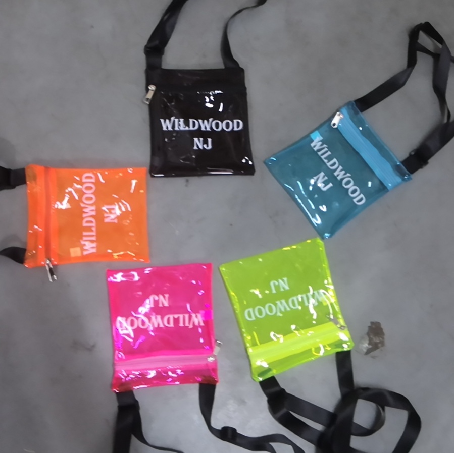 Small shoulder bag made of PVC