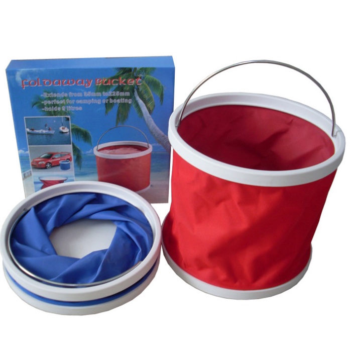 车用多功能折叠水桶9L              