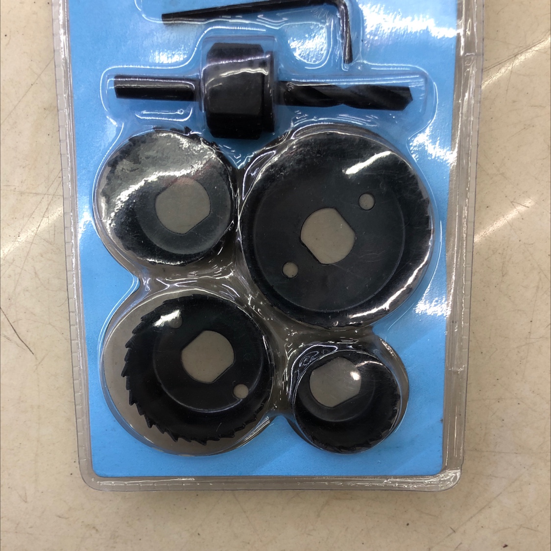 A 6-piece set of woodworking hole opener and woodworking hole saw details Picture