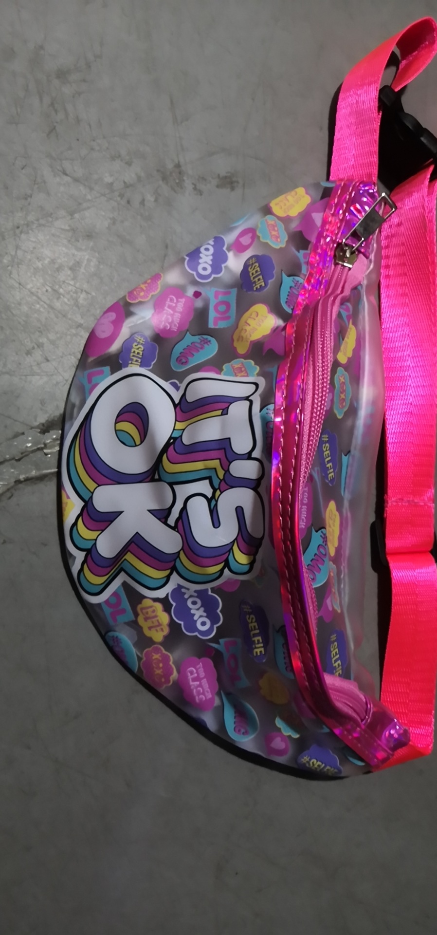 The latest PVC waist bag details Picture