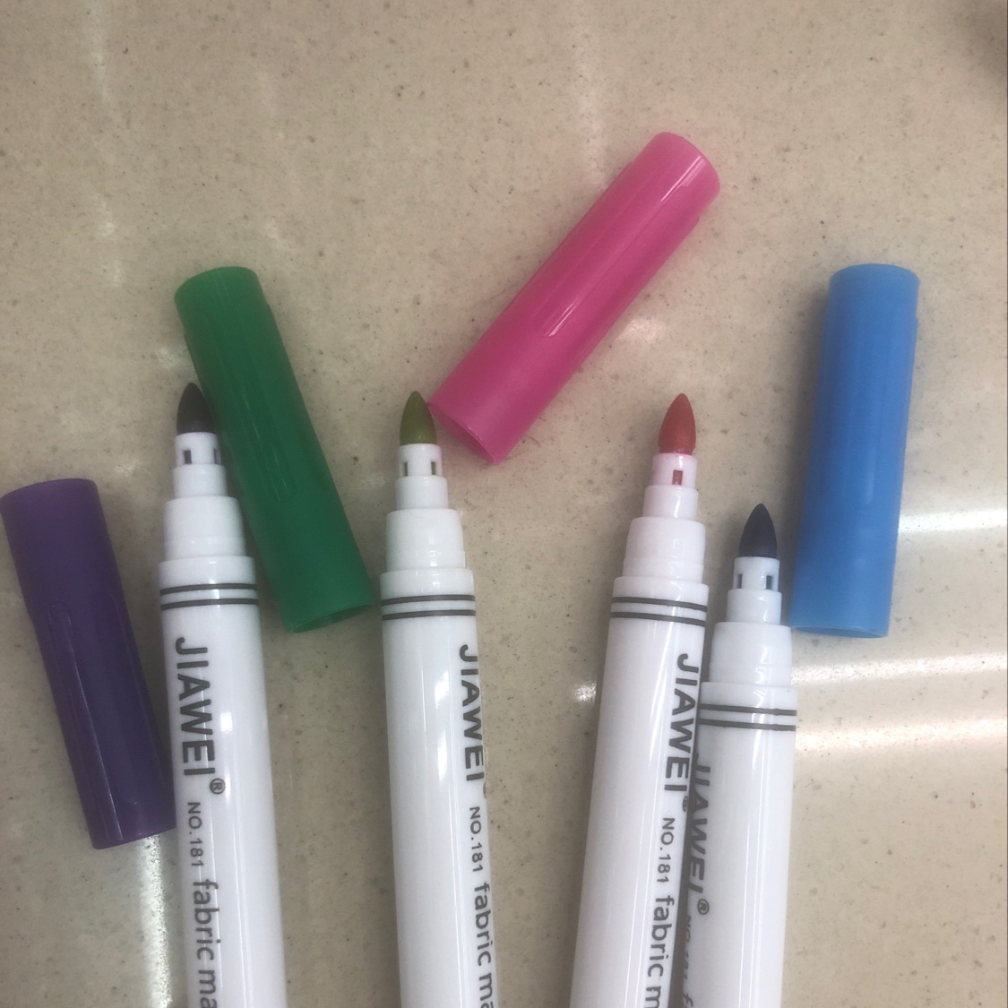 181-8PVC bag fabric pen details Picture