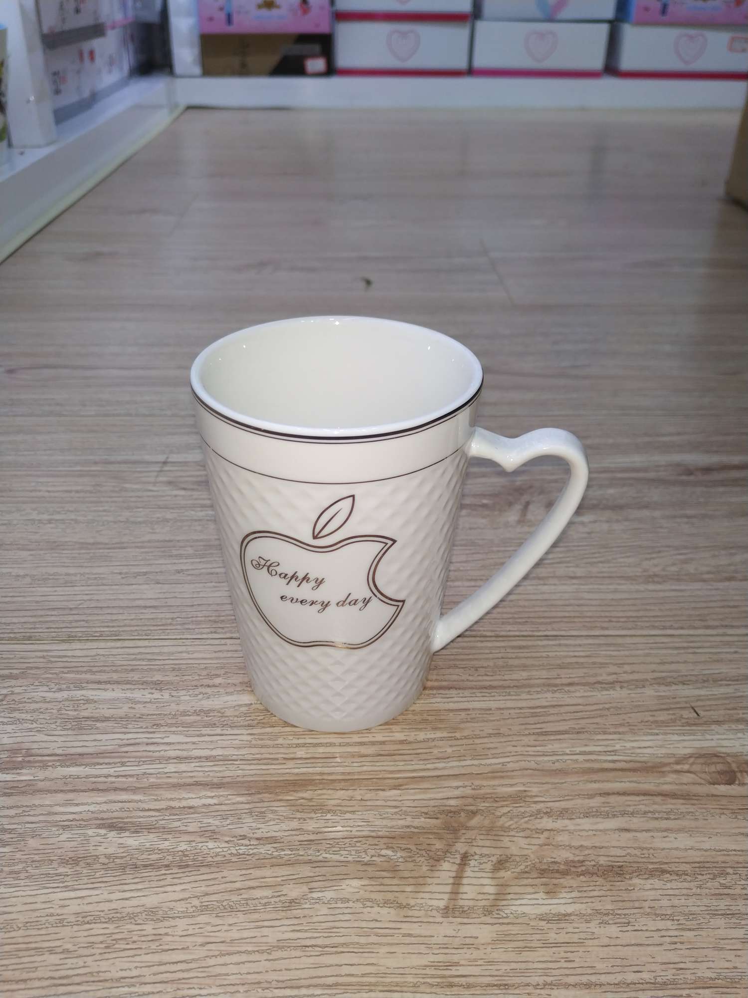 苹果马克杯陶瓷杯详情图1